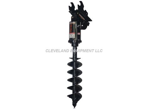 mini excavator auger drill|mini ex post hole digger.